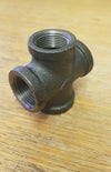 3/4" Black malleable Industrial pipe components pipe parts