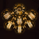 Black ceiling light cluster E27 ceiling Light Cluster chandelier