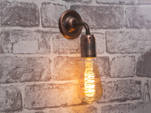Vintage Federation Wall light sconce E27 Antique Copper lamp holder