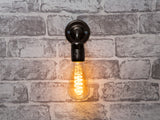 Vintage Federation Wall light sconce E27 Black Bronze lamp holder