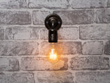 Vintage Federation Wall light sconce E27 Black Bronze lamp holder