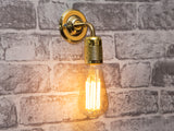 Vintage Federation Wall light sconce E27 Brass lamp holder