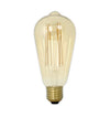 LED ST64 E27 Full Glass Long Filament dimmable bulb