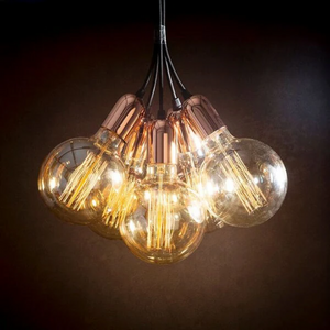Copper ceiling light cluster E27 ceiling Light Cluster chandelier